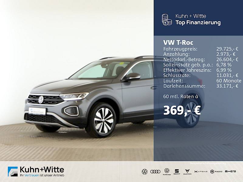 VW T-Roc  1.5 TSI MOVE *AHK*LED*RFK*Navi*AppleCar*