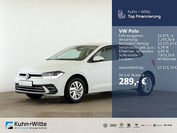 VW Polo 1.0 TSI Style *Matrix*RFK*SHZ*AppleCar*