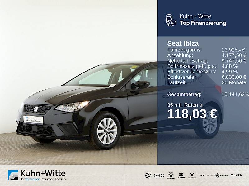 SEAT Ibiza  1.0 MPI Style *RFK*SHZ*Navi*AppleCar*