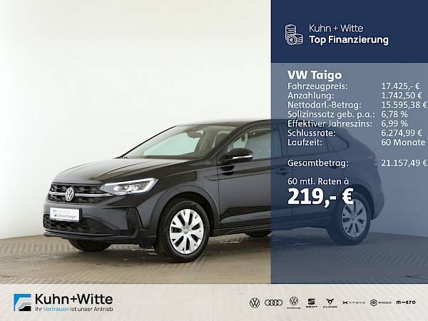 VW Taigo 1.0 TSI *LED*Bluetooth*Audio*App-Connect*