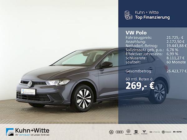 VW Polo 1.0 TSI Goal *LED*RFK*Navi*AppleCar*